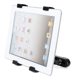 Suport universal tableta cu prindere reglabila si ferma pentru tetiera auto Suport universal tableta cu prindere reglabila si ferma pentru tetiera auto